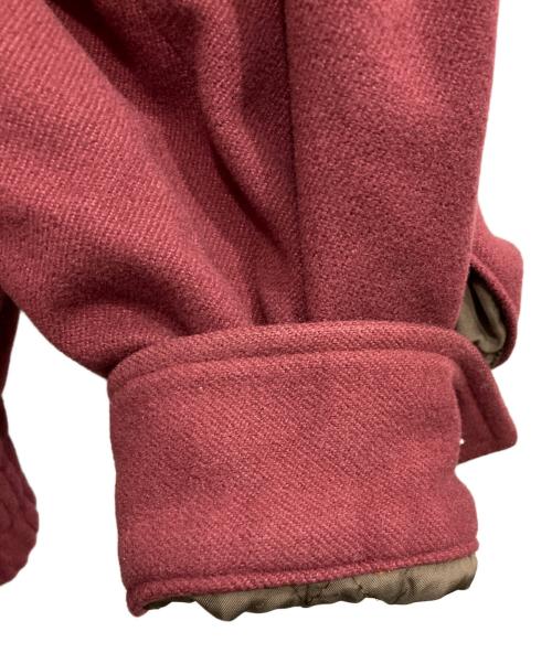 Christian Dior Sports（クリスチャン ディオールスポーツ）Christian Dior Sports (クリスチャン ディオールスポーツ) ウール比翼ブルゾン レッド サイズ:LLの古着・服飾アイテム