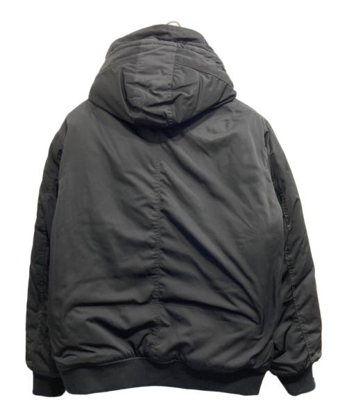 AVIREX（アヴィレックス）AVIREX (アヴィレックス) 中綿フーデッドジャケット ブラック サイズ:2XLの古着・服飾アイテム