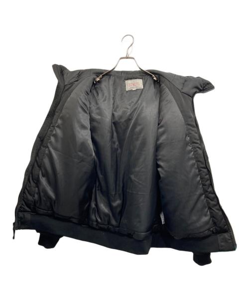 AVIREX（アヴィレックス）AVIREX (アヴィレックス) 中綿フーデッドジャケット ブラック サイズ:2XLの古着・服飾アイテム