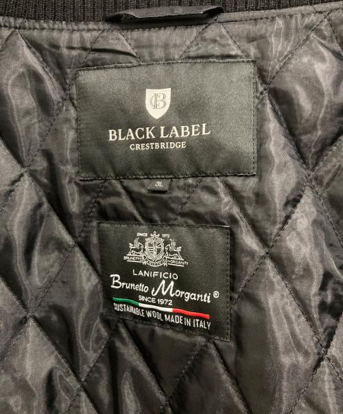 BLACK LABEL CRESTBRIDGE（ブラックレーベル クレストブリッジ）BLACK LABEL CRESTBRIDGE (ブラックレーベル クレストブリッジ) ウール混チェックボンバージャケット レッド×ベージュ サイズ:3Lの古着・服飾アイテム