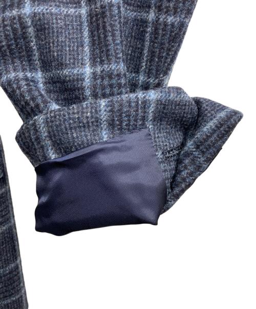 PAUL SMITH（ポールスミス）Paul Smith (ポールスミス) チェック 2Bテーラードジャケット ネイビー サイズ:Mの古着・服飾アイテム