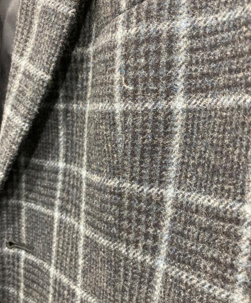 PAUL SMITH（ポールスミス）Paul Smith (ポールスミス) チェック 2Bテーラードジャケット ネイビー サイズ:Mの古着・服飾アイテム