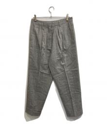 MM6 Maison Margiela（エムエムシックスメゾンマルジェラ）の古着「ウールスラックス」｜グレー