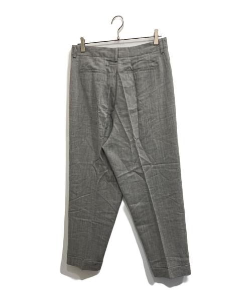 MM6 Maison Margiela（エムエムシックスメゾンマルジェラ）MM6 Maison Margiela (エムエムシックスメゾンマルジェラ) ウールスラックス グレー サイズ:44の古着・服飾アイテム