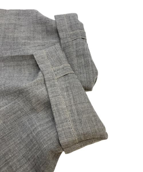 MM6 Maison Margiela（エムエムシックスメゾンマルジェラ）MM6 Maison Margiela (エムエムシックスメゾンマルジェラ) ウールスラックス グレー サイズ:44の古着・服飾アイテム