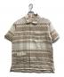 Engineered Garments（エンジニアド ガーメンツ）の古着「Camp Shirt  CP Ethnic Dobby Stripe」｜ベージュ