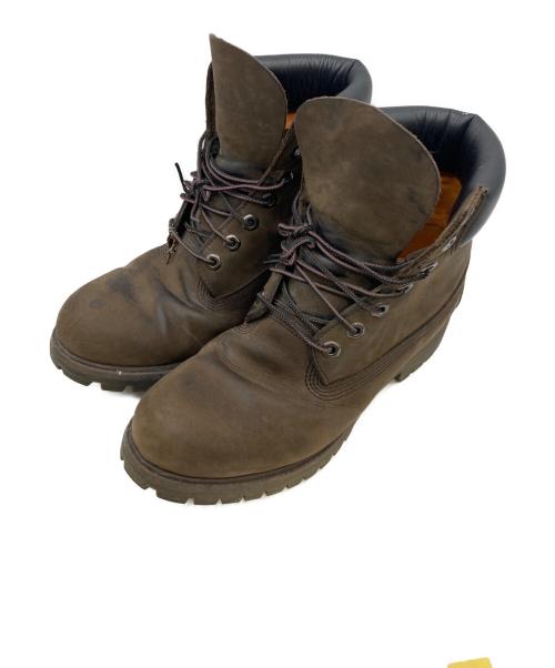 Timberland（ティンバーランド）Timberland (ティンバーランド) 6インチブーツ グリーン サイズ:8Ｗの古着・服飾アイテム