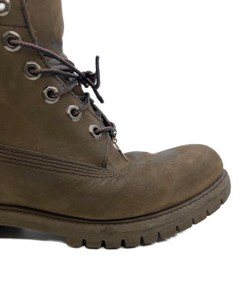 Timberland（ティンバーランド）Timberland (ティンバーランド) 6インチブーツ グリーン サイズ:8Ｗの古着・服飾アイテム
