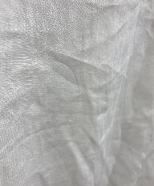 IENA（イエナ）IENA (イエナ) リネンオーバーサイズシャツ ホワイト サイズ:38の古着・服飾アイテム