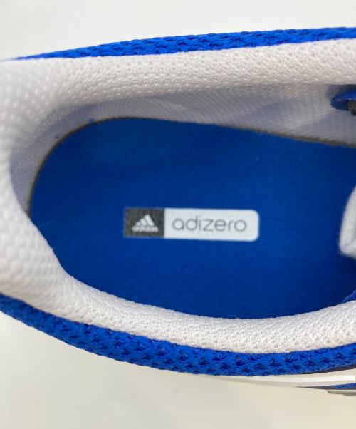 adidas（アディダス）adidas (アディダス) アディゼロ アルク / Adizero Aruku ホワイト×ブルー サイズ:26.5cm/US8.5/UK8/FR42の古着・服飾アイテム