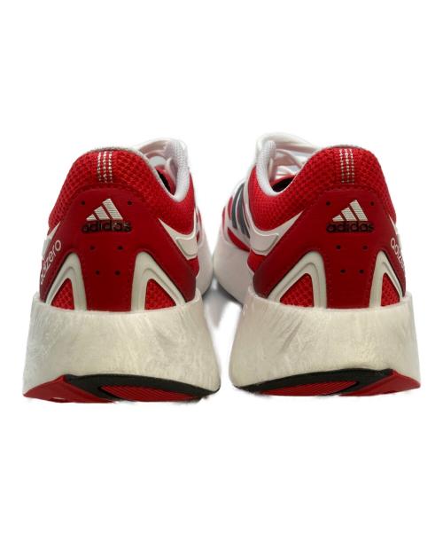 adidas（アディダス）adidas (アディダス) アディゼロ アルク / Adizero Aruku ホワイト×レッド サイズ:26cm/US8/UK7.5の古着・服飾アイテム