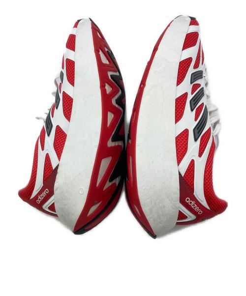 adidas（アディダス）adidas (アディダス) アディゼロ アルク / Adizero Aruku ホワイト×レッド サイズ:26cm/US8/UK7.5の古着・服飾アイテム