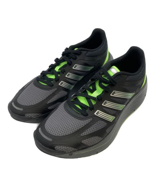 adidas（アディダス）adidas (アディダス) アディゼロ アルク/ Adizero Aruku ブラック×グリーン サイズ:26.5cm/US8.5/UK8/FR42の古着・服飾アイテム