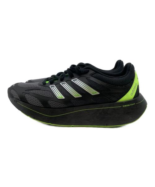 adidas（アディダス）adidas (アディダス) アディゼロ アルク/ Adizero Aruku ブラック×グリーン サイズ:26.5cm/US8.5/UK8/FR42の古着・服飾アイテム