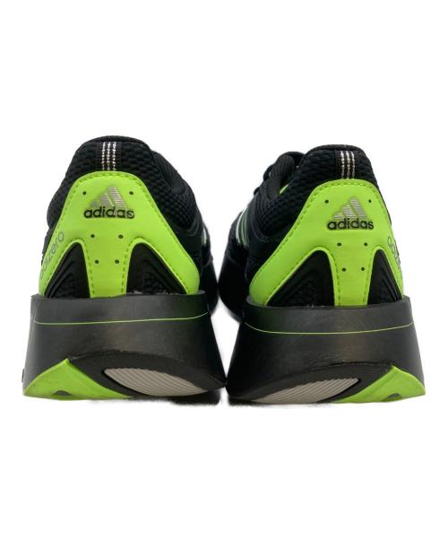 adidas（アディダス）adidas (アディダス) アディゼロ アルク/ Adizero Aruku ブラック×グリーン サイズ:26.5cm/US8.5/UK8/FR42の古着・服飾アイテム