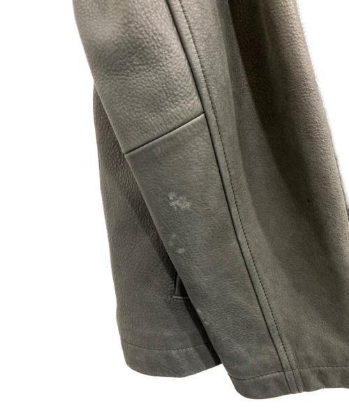 Eddie Bauer（エディーバウアー）Eddie Bauer (エディーバウアー) レザージャケット ブラック サイズ:Lの古着・服飾アイテム