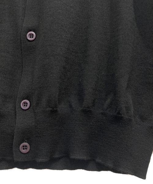 PRADA（プラダ）PRADA (プラダ) バージンウールカーディガン ブラック サイズ:SZ50/MX48/BR48の古着・服飾アイテム