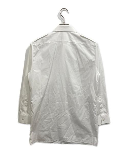 PRADA（プラダ）PRADA (プラダ) コットンポプリン エポレットシャツ ホワイト サイズ:38の古着・服飾アイテム