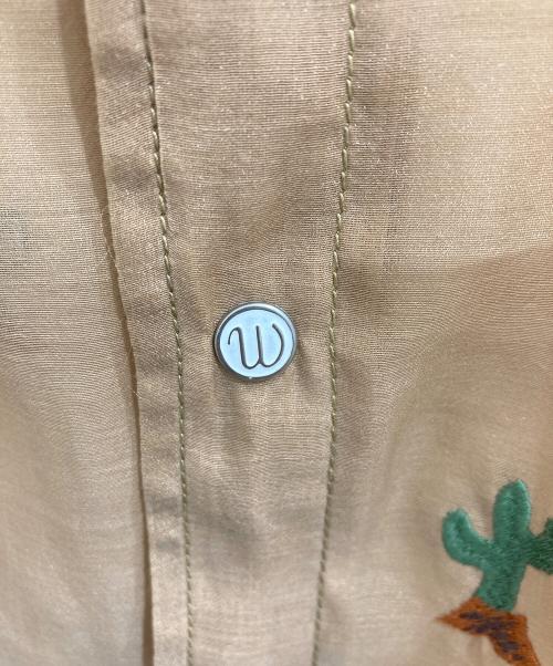 Wrangler（ラングラー）Wrangler (ラングラー) ウエスタンシアーシャツ ブラウン サイズ:Mの古着・服飾アイテム