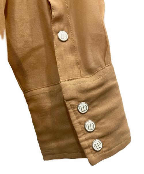 Wrangler（ラングラー）Wrangler (ラングラー) ウエスタンシアーシャツ ブラウン サイズ:Mの古着・服飾アイテム