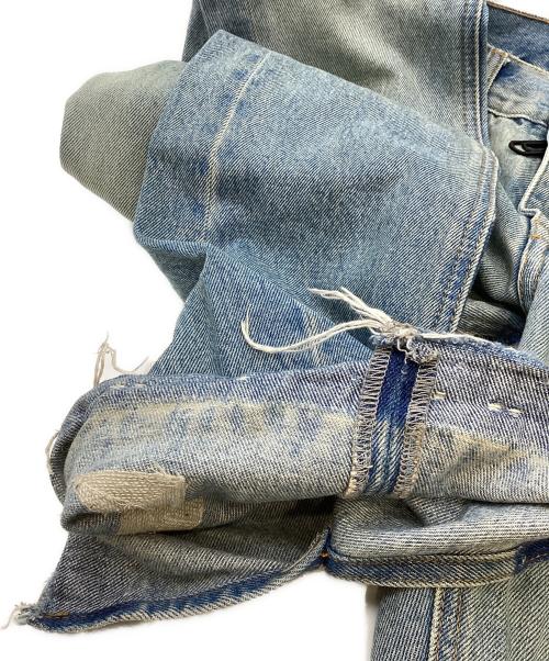 OFFWHITE（オフホワイト）OFFWHITE (オフホワイト) バイアスデニムパンツ ブルー サイズ:31の古着・服飾アイテム