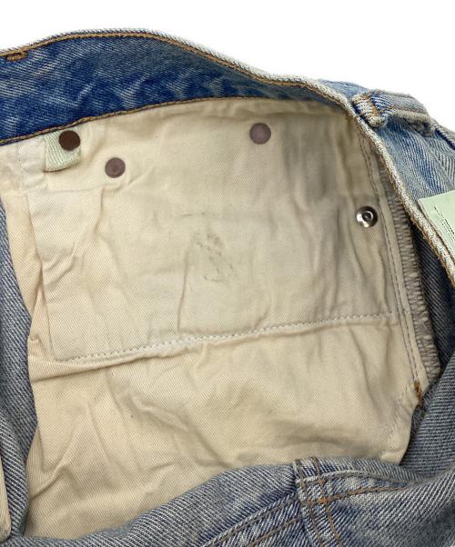OFFWHITE（オフホワイト）OFFWHITE (オフホワイト) バイアスデニムパンツ ブルー サイズ:31の古着・服飾アイテム