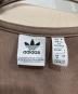 中古・古着 adidas (アディダス) アディカラー スリーストライプス トラックトップ ワンピース ブラウン サイズ:L：6000円