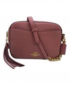 COACHコーチ）の古着「カメラバッグ」｜ピンク