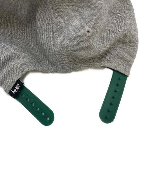stussy（ステューシー）stussy (ステューシー) キャップ グレー×グリーン サイズ:O/Sの古着・服飾アイテム