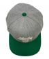 中古・古着 stussy (ステューシー) キャップ グレー×グリーン サイズ:O/S：5000円