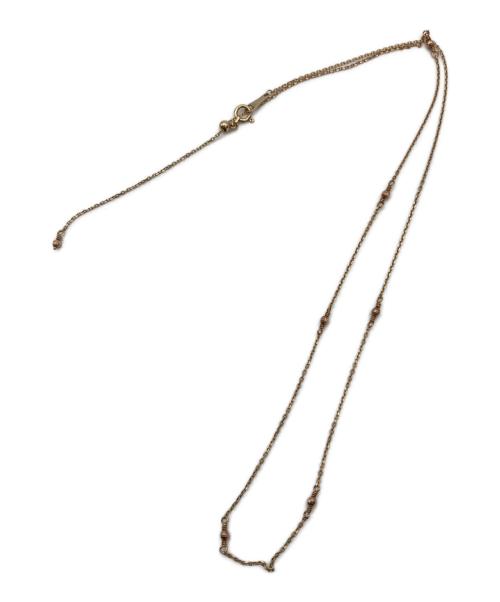 agete（アガット）agete (アガット) ミラーボールネックレスの古着・服飾アイテム