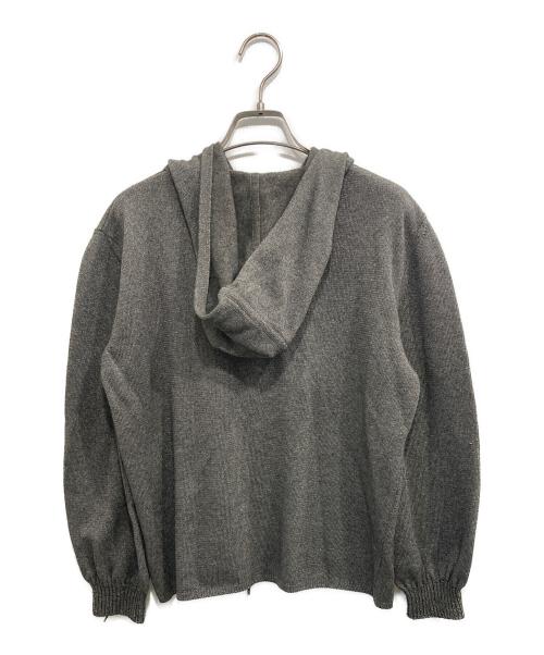 CHANEL（シャネル）CHANEL (シャネル) ココマーク ニット プルオーバーパーカー グレー サイズ:42の古着・服飾アイテム