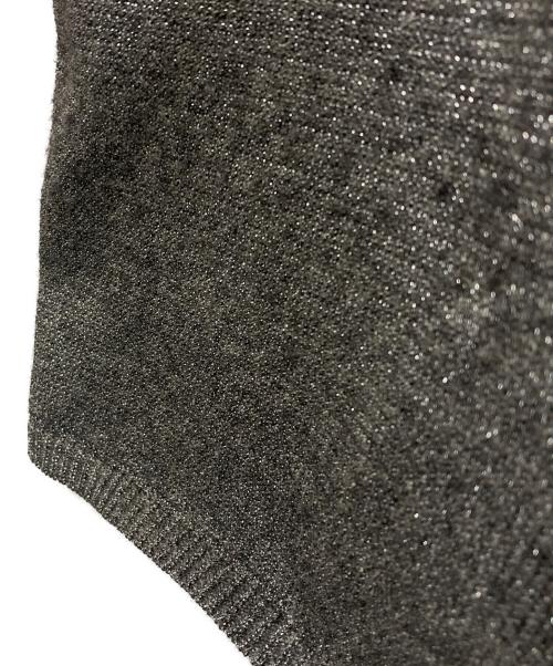 CHANEL（シャネル）CHANEL (シャネル) ココマーク ニット プルオーバーパーカー グレー サイズ:42の古着・服飾アイテム