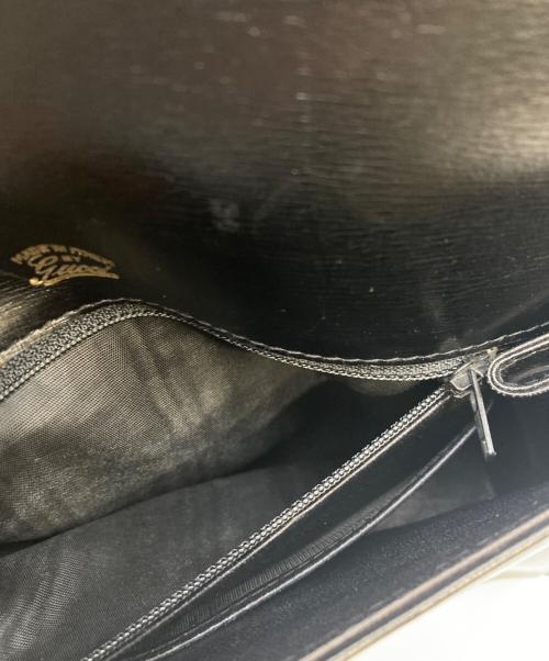 GUCCI（グッチ）GUCCI (グッチ) オールド フラップ ワンショルダーバッグ ブラックの古着・服飾アイテム