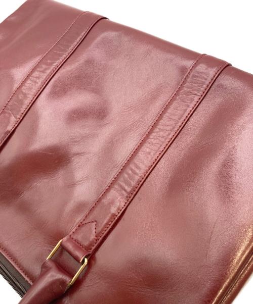 Yves Saint Laurent（イヴサンローラン）Yves Saint Laurent (イヴサンローラン) ボストンバッグ ボルドーの古着・服飾アイテム