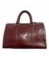 Yves Saint Laurent (イヴサンローラン) ボストンバッグ ボルドー：12000円
