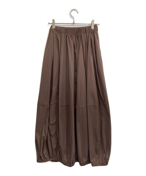 STYLE MIXER（スタイルミキサー）STYLE MIXER (スタイルミキサー) ACTIVE撥水フォルムバルーンスカート ブラウン サイズ:Mの古着・服飾アイテム