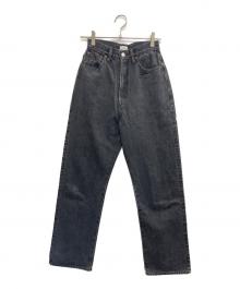 CIOTA（シオタ）の古着「スビンコットン 13.5oz ハイウエストデニム」｜ブラック