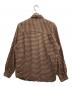 BANANA REPUBLIC (バナナリパブリック) チェックシャツ ブラウン サイズ:Ｍ：8000円