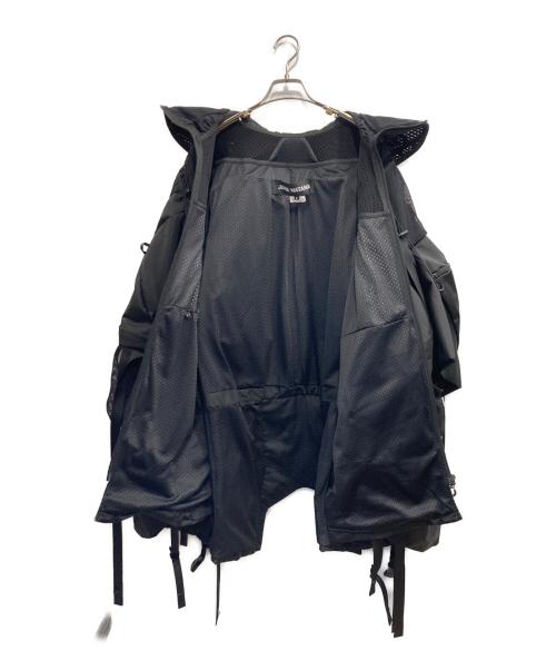 JUNYA WATANABE COMME des GARCONS（(ジュンヤワタナベ コムデギャルソン）JUNYA WATANABE COMME des GARCONS ((ジュンヤワタナベ コムデギャルソン) テクニカルパネルパーカージャケット ブラック サイズ:Sの古着・服飾アイテム