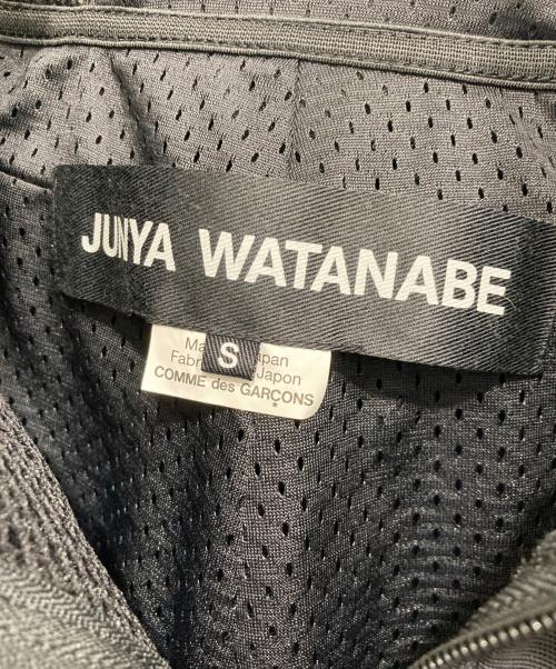 JUNYA WATANABE COMME des GARCONS（(ジュンヤワタナベ コムデギャルソン）JUNYA WATANABE COMME des GARCONS ((ジュンヤワタナベ コムデギャルソン) テクニカルパネルパーカージャケット ブラック サイズ:Sの古着・服飾アイテム