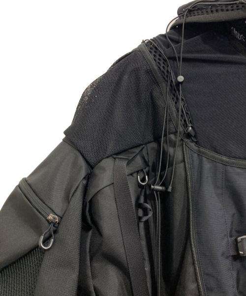 JUNYA WATANABE COMME des GARCONS（(ジュンヤワタナベ コムデギャルソン）JUNYA WATANABE COMME des GARCONS ((ジュンヤワタナベ コムデギャルソン) テクニカルパネルパーカージャケット ブラック サイズ:Sの古着・服飾アイテム