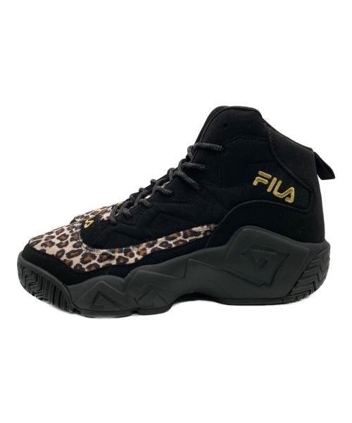 FILA（フィラ）FILA (フィラ) MASHBURN LEOPARD ブラック サイズ:30cm/US12/UK11/EUR46の古着・服飾アイテム