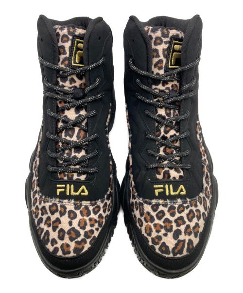 FILA（フィラ）FILA (フィラ) MASHBURN LEOPARD ブラック サイズ:30cm/US12/UK11/EUR46の古着・服飾アイテム