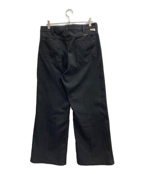 Wrangler（ラングラー）Wrangler (ラングラー) Name. (ネーム) JOINT WORKS (ジョイントワークス) 別注 WRANCHER WIDE ブラック サイズ:Lの古着・服飾アイテム