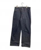 STABILIZER gnzスタビライザージーンズ）の古着「0-33/indigo Baggy デニムパンツ」｜インディゴ