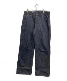 STABILIZER gnz（スタビライザージーンズ）の古着「0-33/indigo Baggy デニムパンツ」｜インディゴ