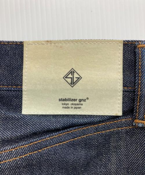 STABILIZER gnz（スタビライザージーンズ）STABILIZER GNZ (スタビライザージーンズ) 0-33/indigo Baggy デニムパンツ インディゴ サイズ:W34の古着・服飾アイテム