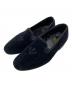 SANDERS（サンダース）の古着「BROAD ARROW ALBERT SLIPPER/ブロードランドスリッパ」｜ブラック