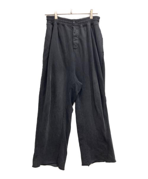 JOURNAL STANDARD（ジャーナルスタンダード）JOURNAL STANDARD (ジャーナルスタンダード) エイジング フェード 2タック スウェット パンツ ブラック サイズ:Lの古着・服飾アイテム